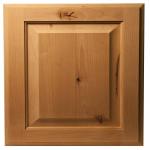 Unfinished Knotty Alder Raised Panel Door